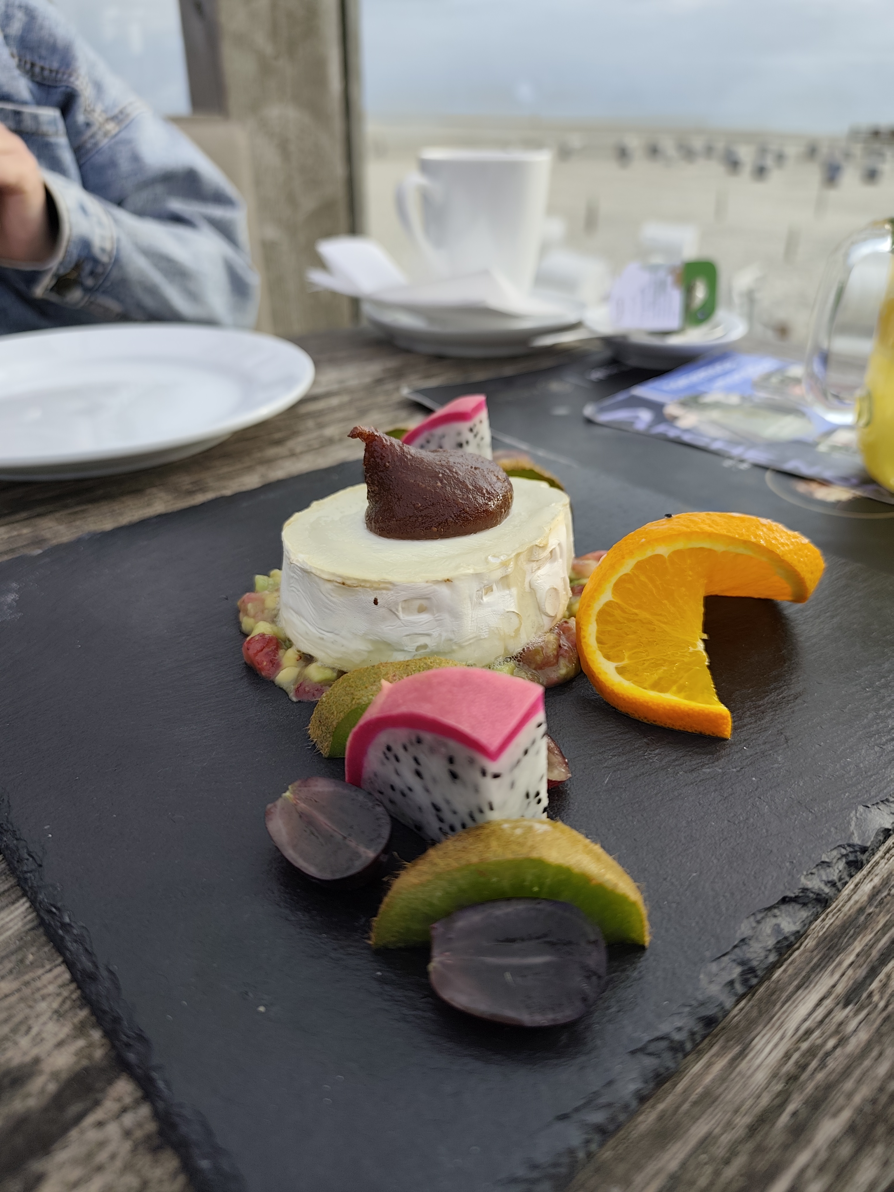 Vorspeise: Ziegenkäse